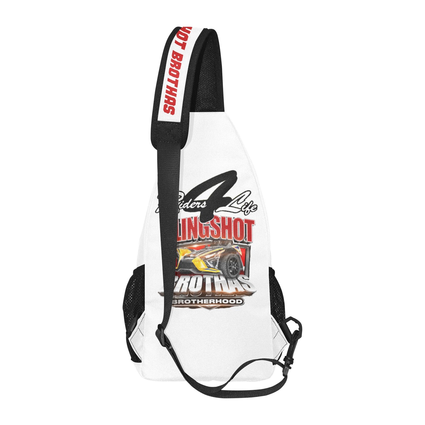 R4L Slingshot Brothas Crossbody Bag White