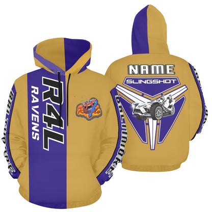 R4L Ravens Heavyweight Dry Fit Hoodie