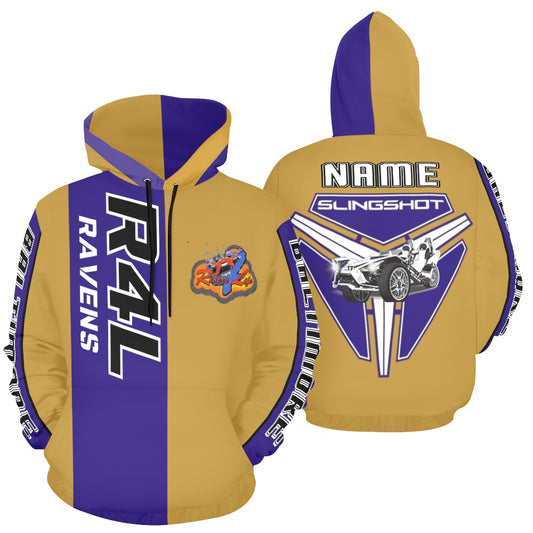 R4L Ravens Heavyweight Dry Fit Hoodie