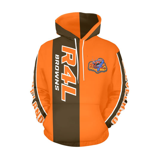 R4L Browns Heavyweight Dry Fit Hoodie