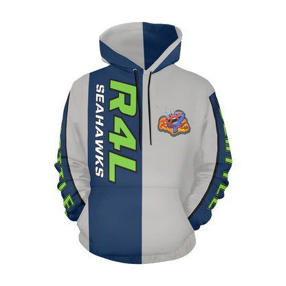 R4L Seahawks Heavyweight Dry Fit Hoodie