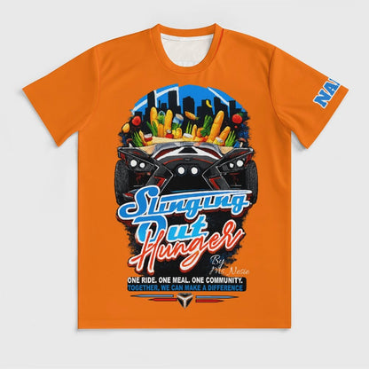 R4L Slinging Out Hunger Ice Silk Tee Orange