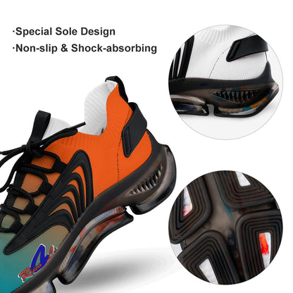 R4L Mesh Sneakers - Torquoise/Orange