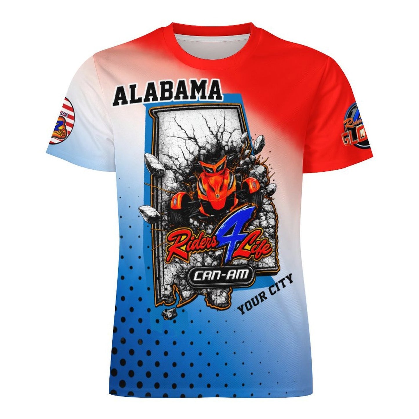 R4L Ice Silk State Design - Alabama - Can Am