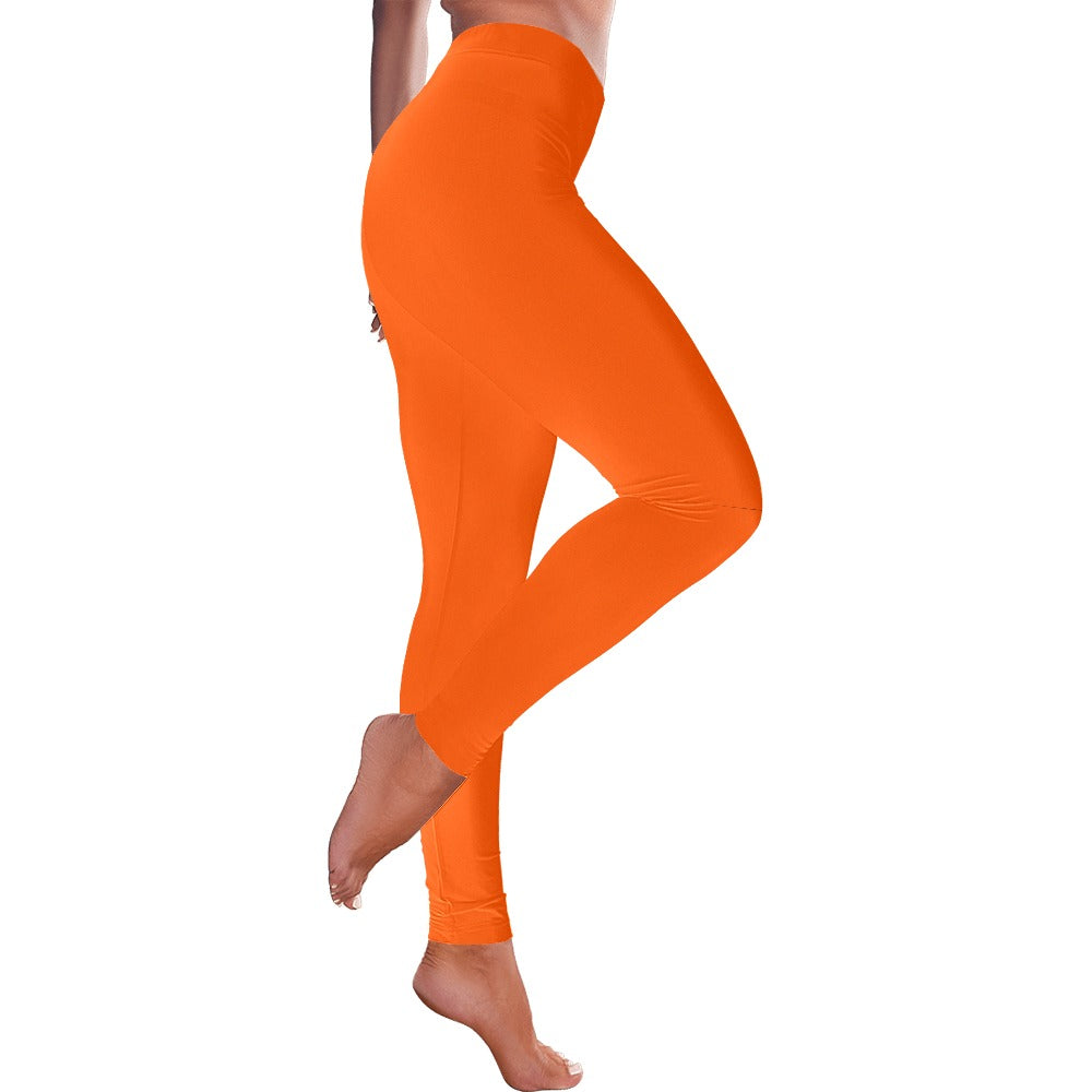 R4L Knicks Women's Leggings Orange