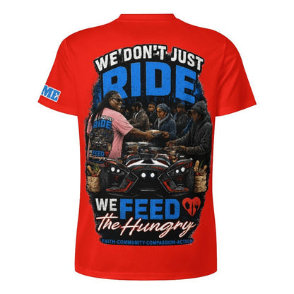 R4L Slinging Out Hunger Ice Silk Tee Red