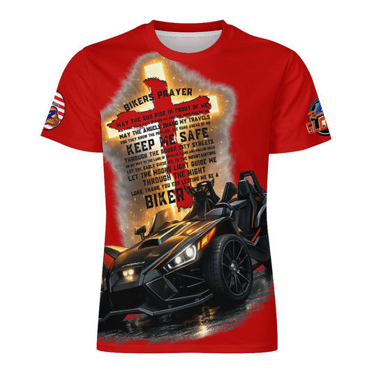 R4L The Rider's Prayer Ice Silk Tee - Red