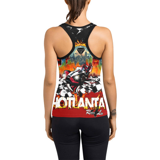 Riders 4 Life Hotlanta Racerback Tee