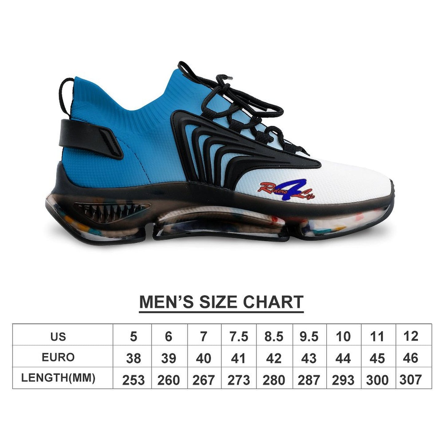 R4L Mesh Sneakers - Wht/Blu