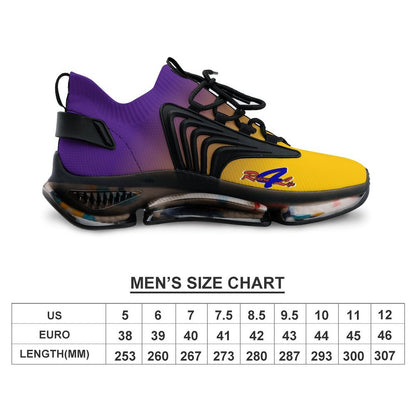 R4L Mesh Sneakers - Gold/Purple