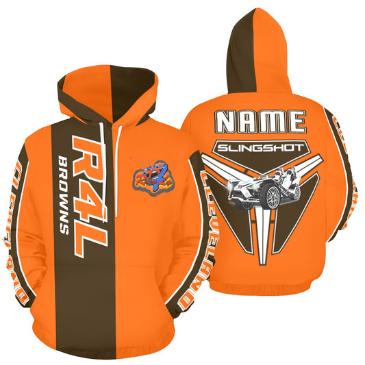 R4L Browns Heavyweight Dry Fit Hoodie