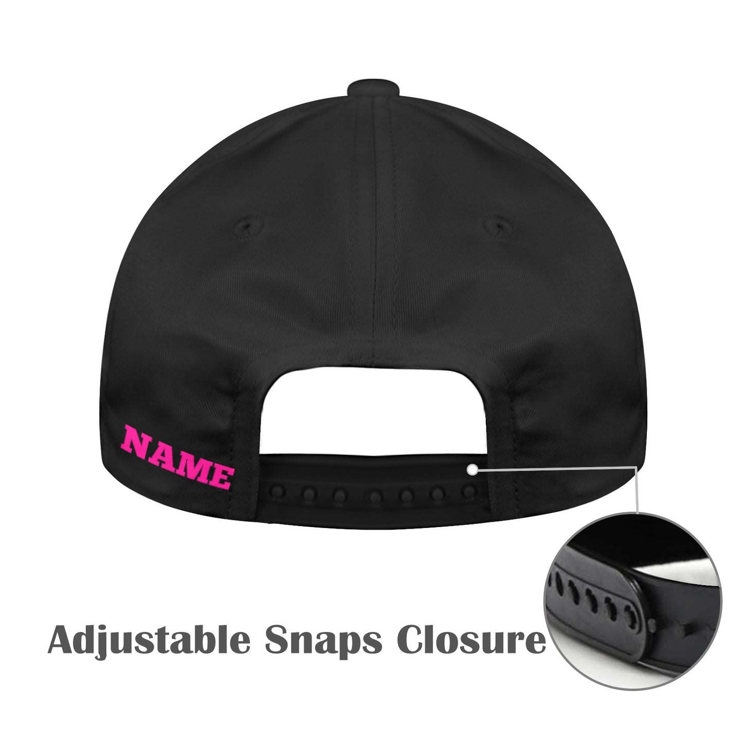 R4L Can Am Snapback Hat Pink Flame