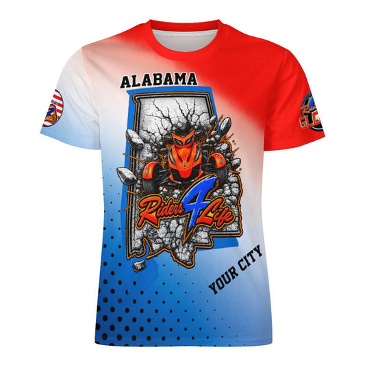 R4L State Ice Silk Tee - Alabama
