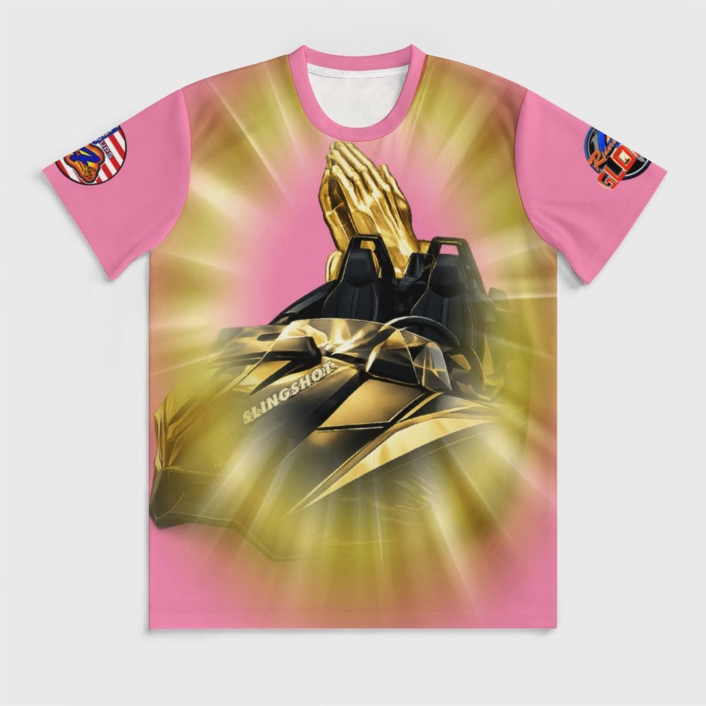 R4L Ride with Faith Ice Silk Tee - Pnk