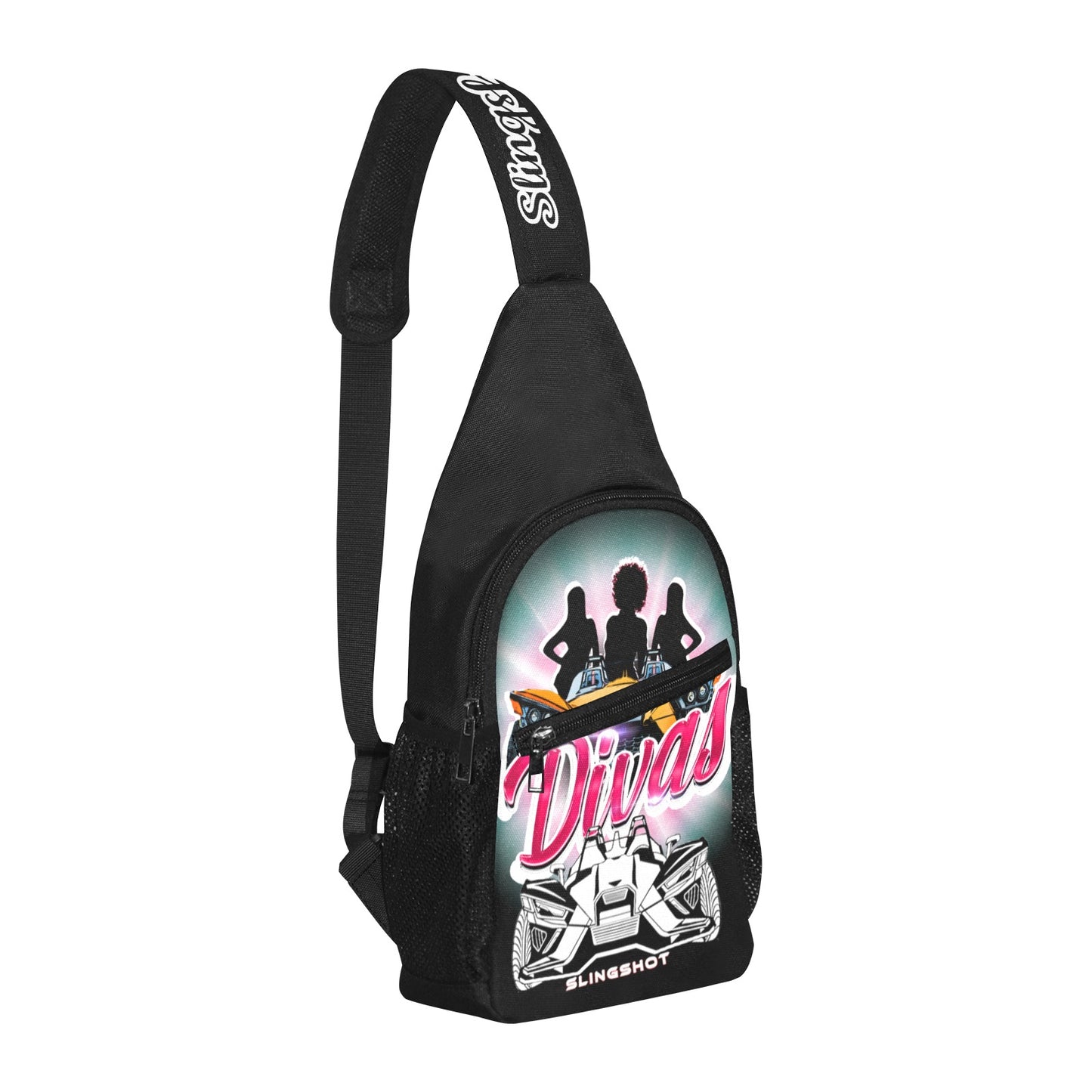 R4L Slingshot Divas Crossbody Bag Black