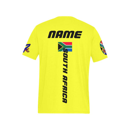 R4L South Africa Tees - Blk SS - Add Your Name - 9 Colors
