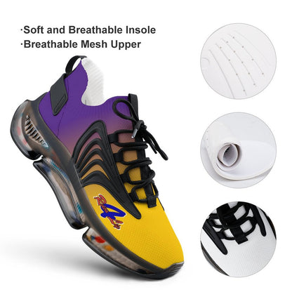 R4L Mesh Sneakers - Gold/Purple