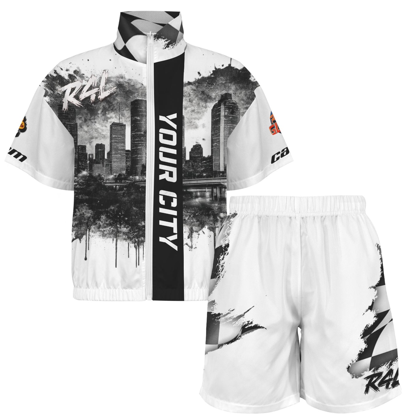 R4L Womens Monochrome Two Piece Ponjee Sun Protection - Can Am