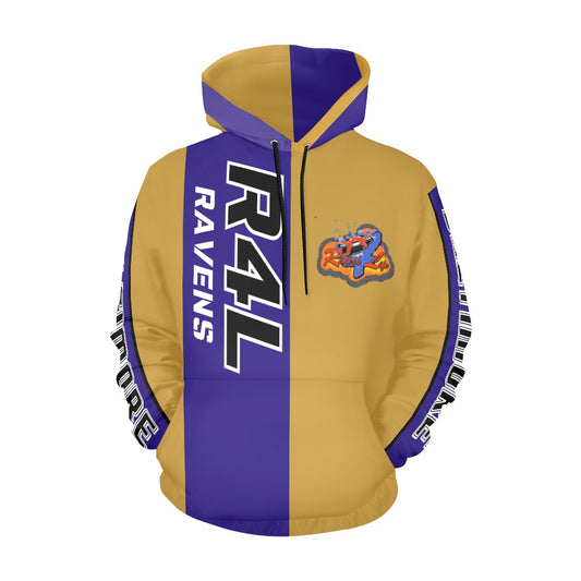 R4L Ravens Heavyweight Dry Fit Hoodie