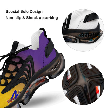 R4L Mesh Sneakers - Gold/Purple