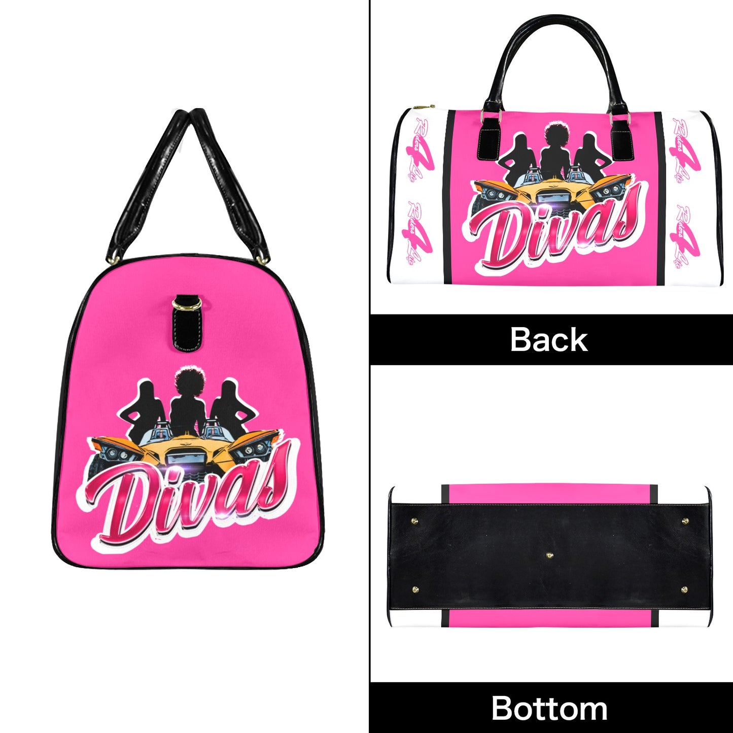 R4L Slingshot Divas Large Capacity Travel Bag 20x11"