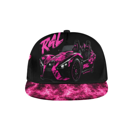 R4L Slingshot Snapback Hat Pink Flame