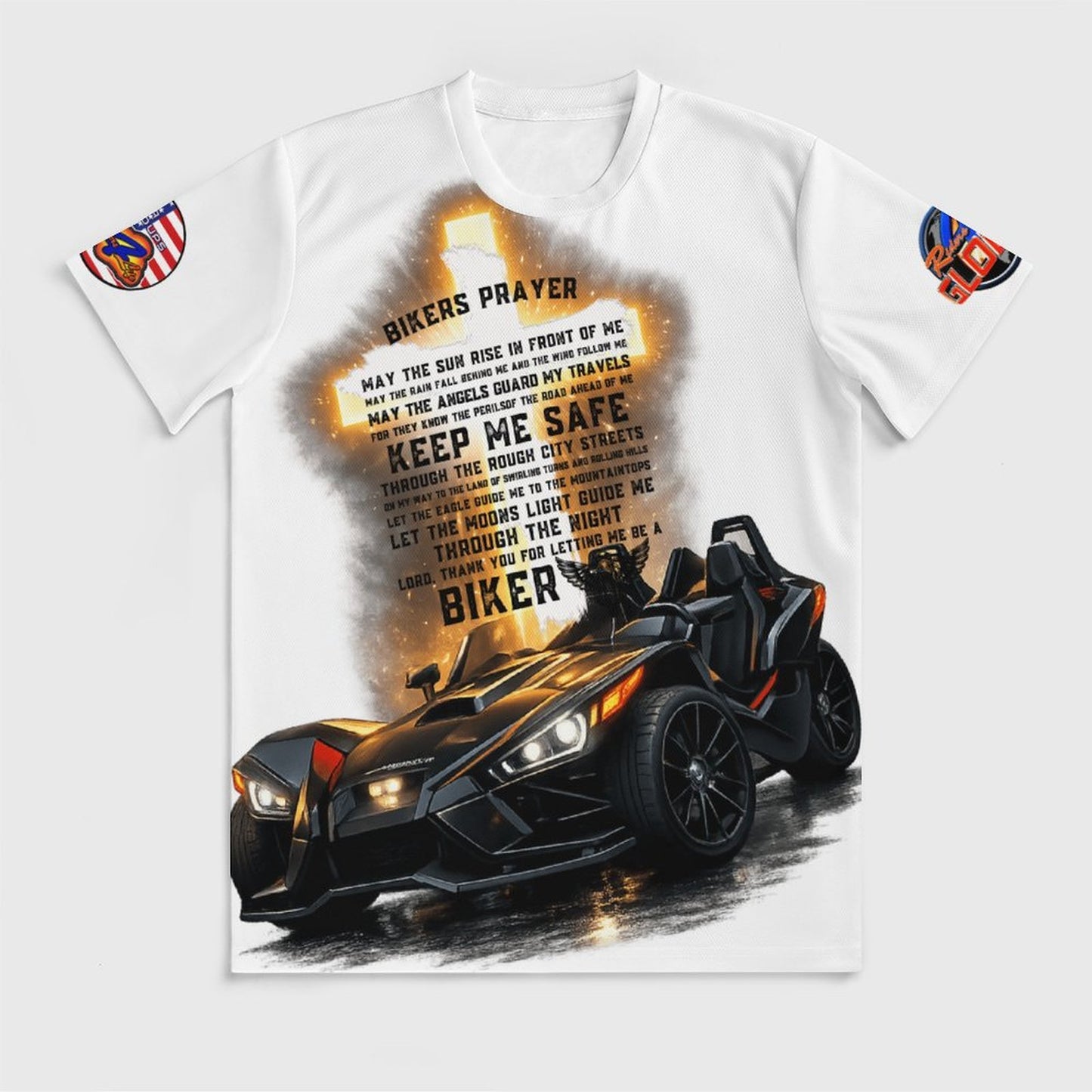 R4L The Rider's Prayer Ice Silk Tee - White