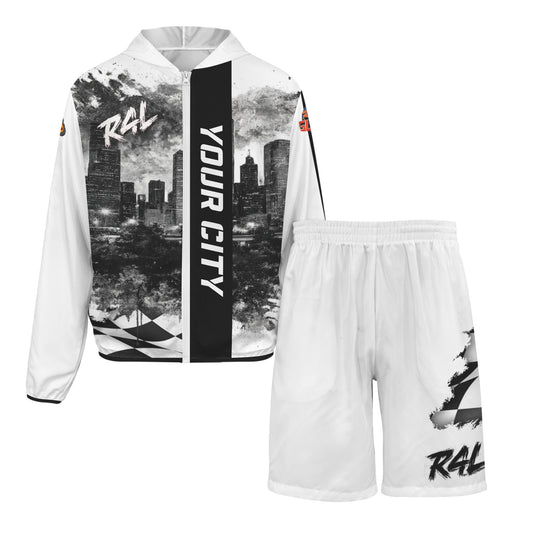R4L Mens Monochrome Two Piece Ponjee Sun Protection - Slingshot