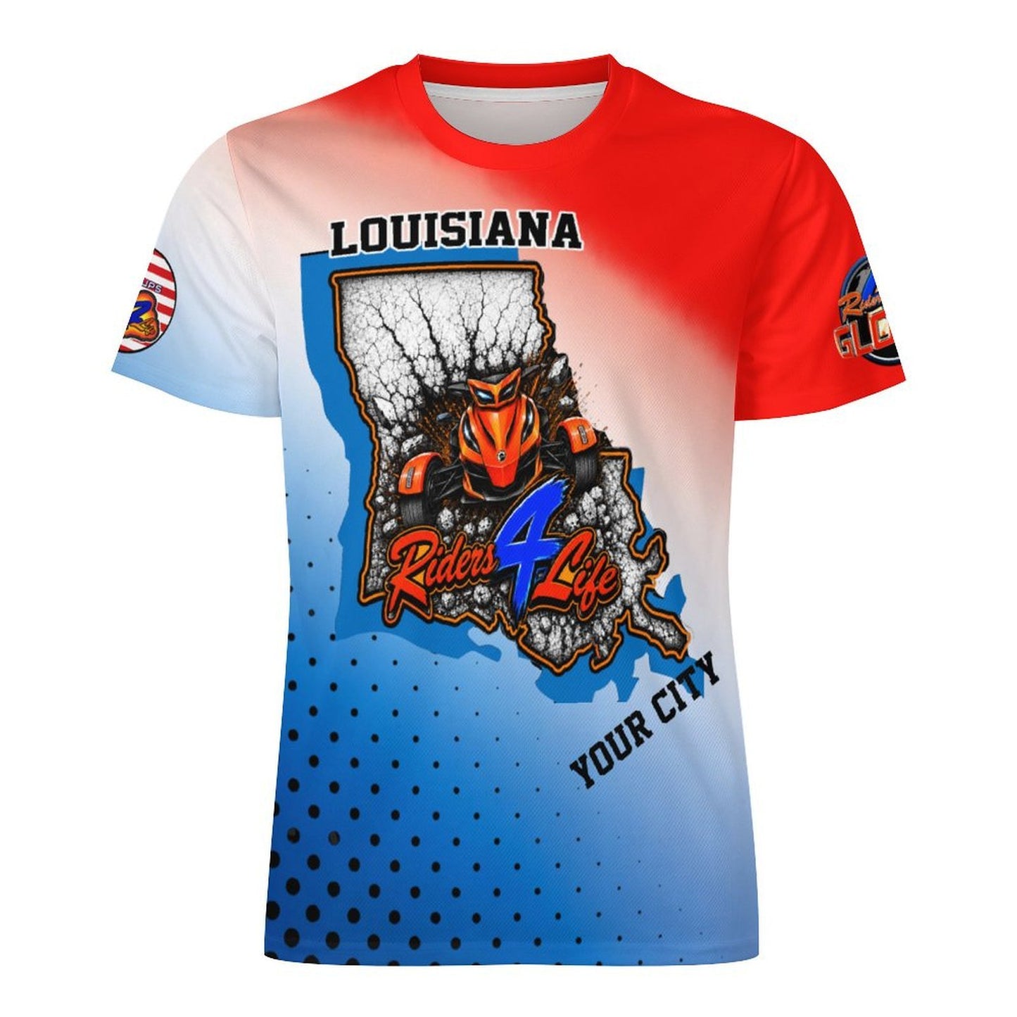 R4L State Ice Silk Tee - Louisiana