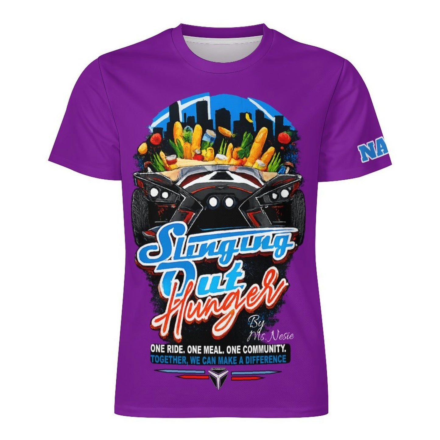 R4L Slinging Out Hunger Ice Silk Tee Prpl