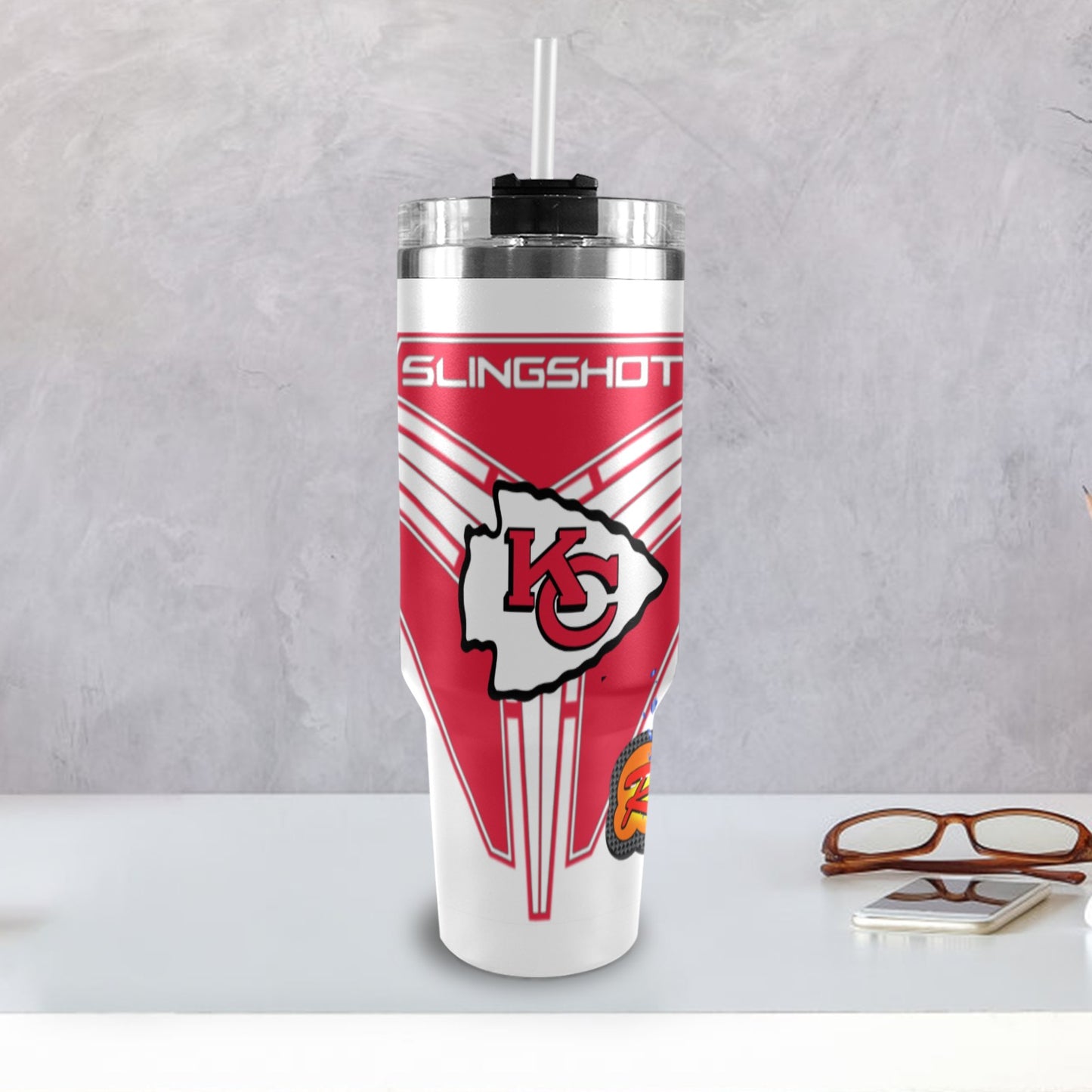 R4L CHIEFS 40OZ TUMBLER 2025