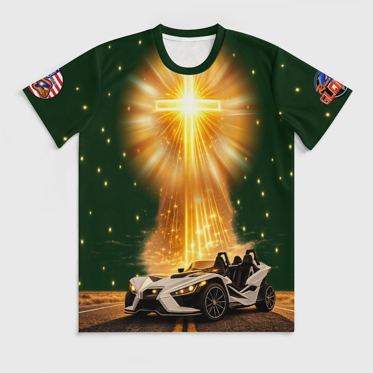 R4L Protected Rider Ice Silk Tee - Forrest Grn