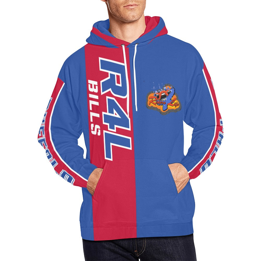 R4L Bills Heavyweight Dry Fit Hoodie