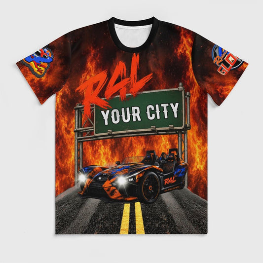 R4L Slingshot Ice Silk Tee Orange Flame