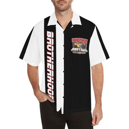 R4L Slingshot Brothas Short Sleeve Casual Button Down Shirt - 7 Colors