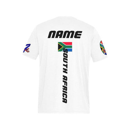 R4L South Africa Tees - Blk SS - Add Your Name - 9 Colors