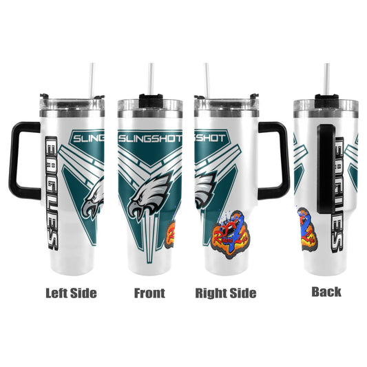 R4L EAGLES 40OZ TUMBLER 2025