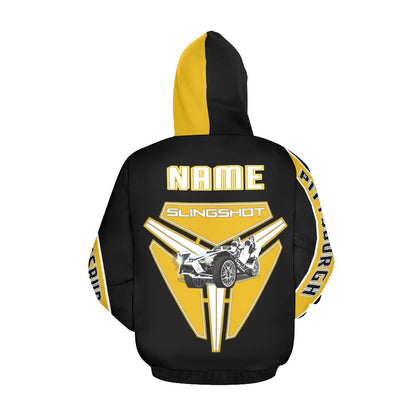 R4L Steelers Heavyweight Dry Fit Hoodie