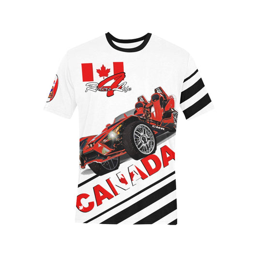R4L Customizable Canada Tees - Red SS - Add Your Name - 8 Colors
