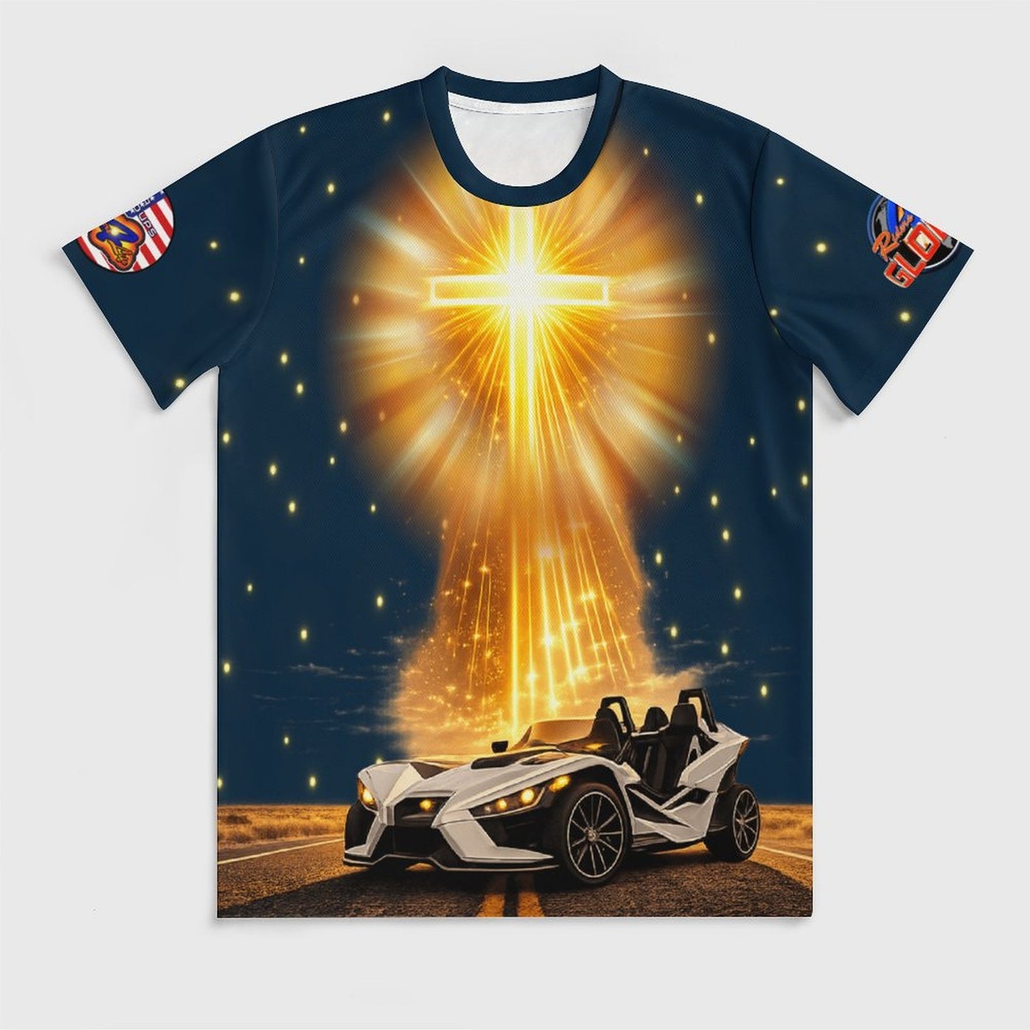 R4L Protected Rider Ice Silk Tee - Blu