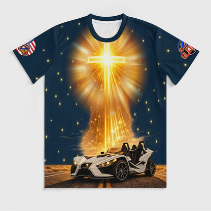 R4L Protected Rider Ice Silk Tee - Blu