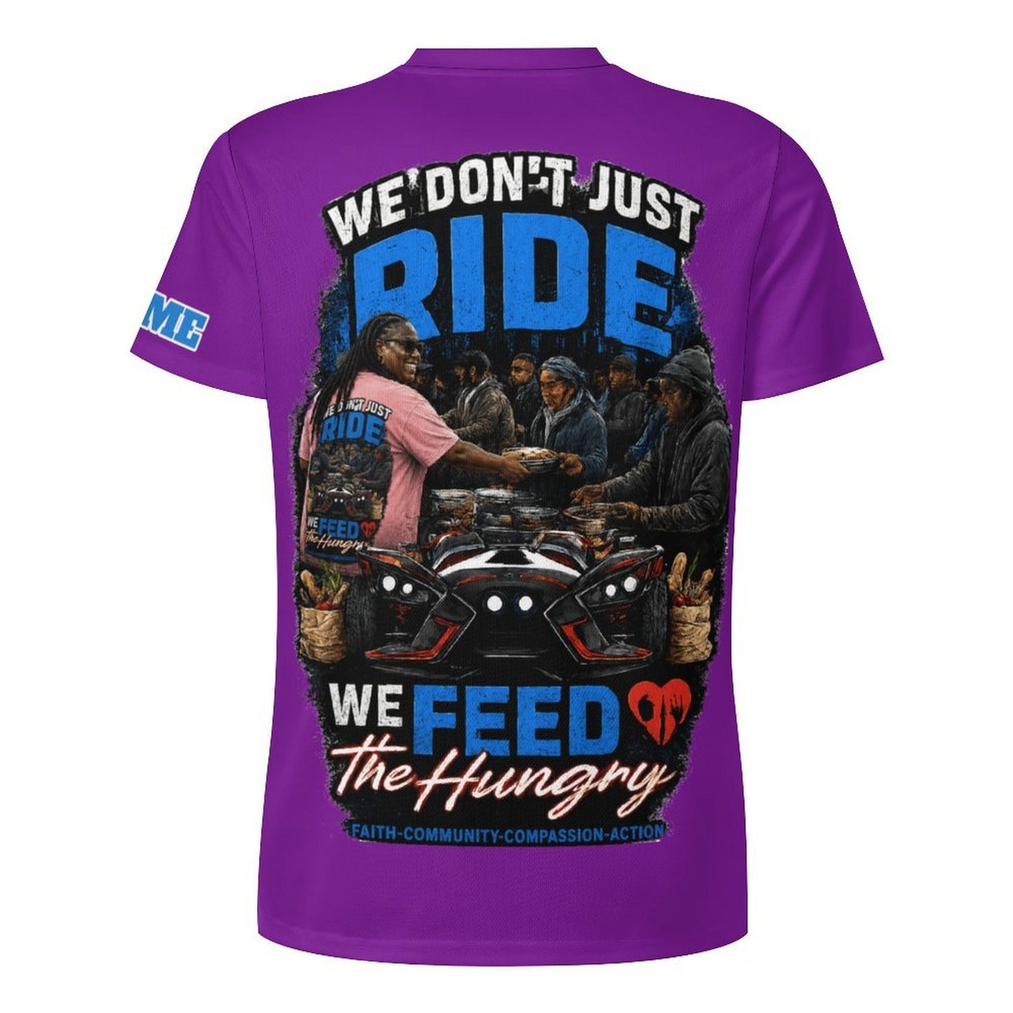 R4L Slinging Out Hunger Ice Silk Tee Prpl