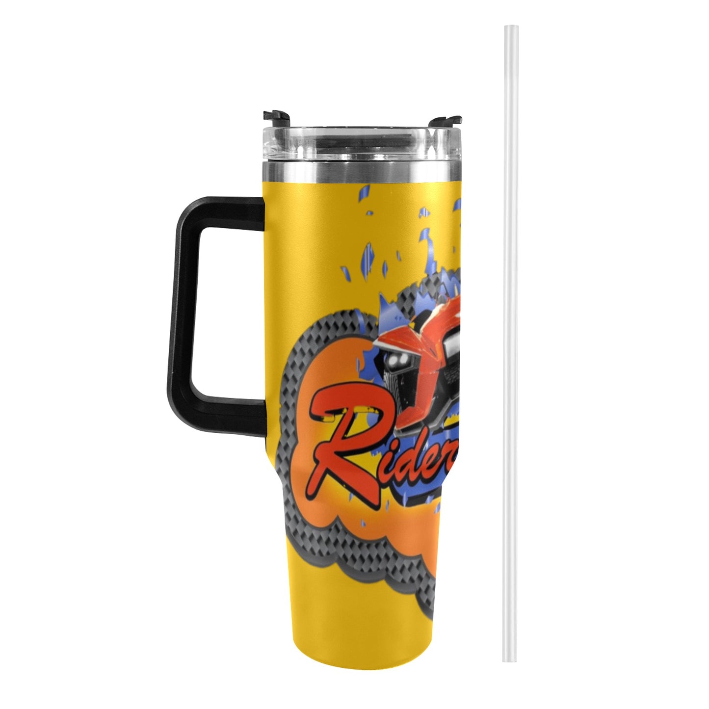R4L 40oz Stainless Steel Stanley Mug 40oz Tumbler with Black Handle