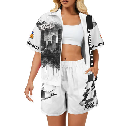 R4L Womens Monochrome Two Piece Ponjee Sun Protection - Slingshot