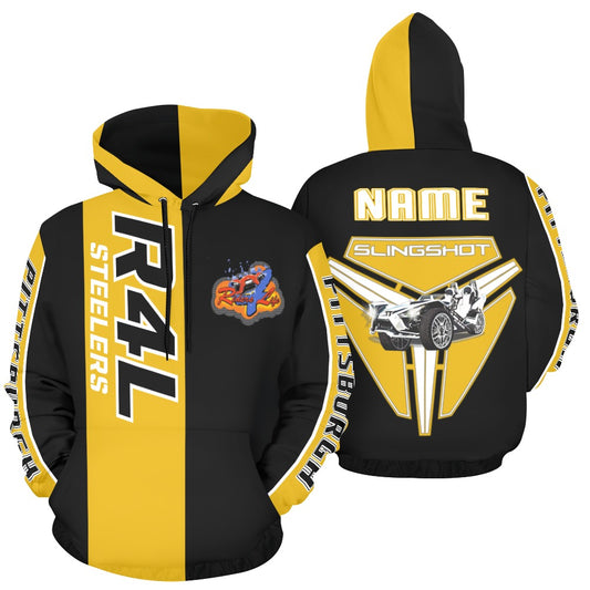 R4L Steelers Heavyweight Dry Fit Hoodie