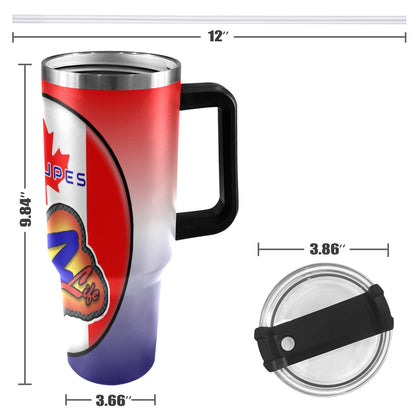R4L 40oz Canada Stainless Steel Stanley Mug 40oz Tumbler with Black Handle
