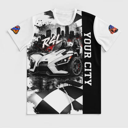 R4L Monochrome Cityscape Ice Silk Tee - Slingshot