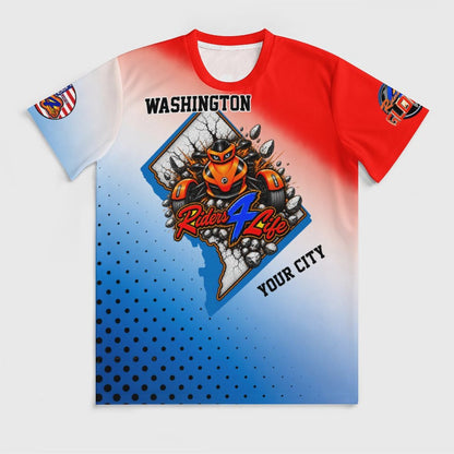 R4L State Ice Silk Tee - Washington