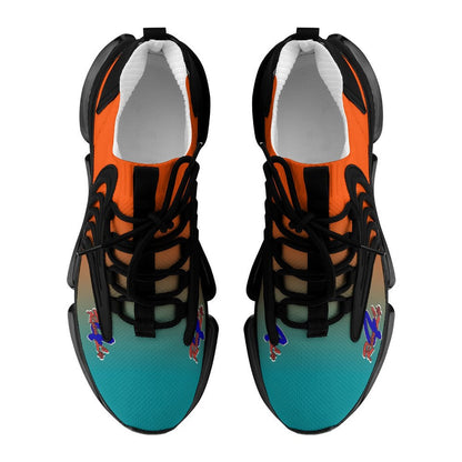 R4L Mesh Sneakers - Torquoise/Orange