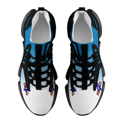R4L Mesh Sneakers - Wht/Blu